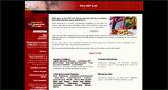 Desktop Screenshot of isp-list.biz